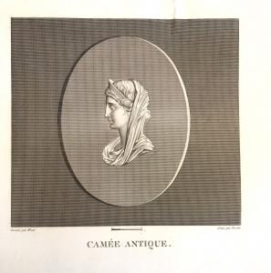 "Camée Antique" - Forster Joseph Simon (1789) - Gravura em Buril